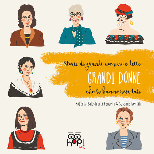 Cover of Storie di grandi uomini e delle grandi donne che li hanno resi tali