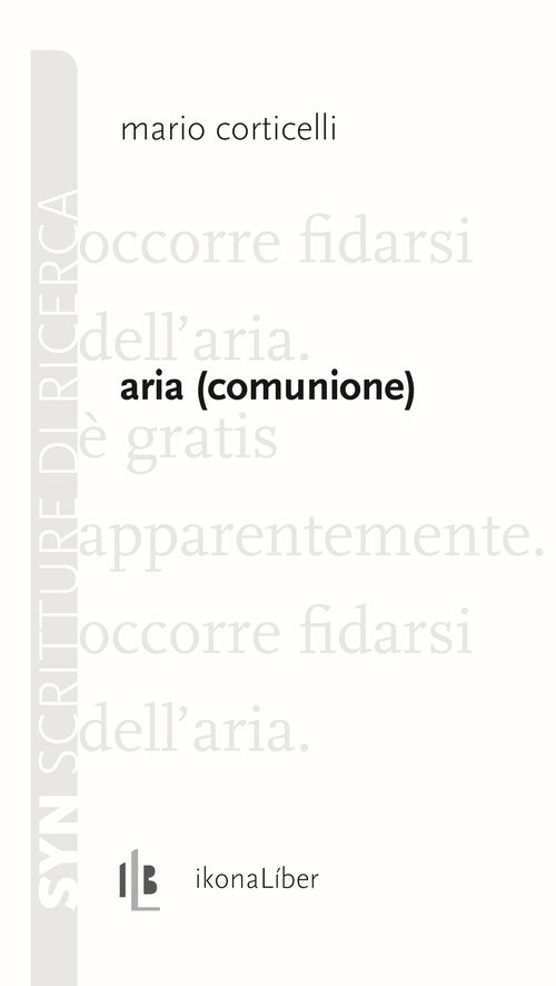 Cover of Aria (comunione)