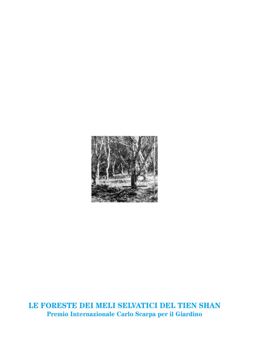Cover of foreste dei meli selvatici del Tien Shan. Premio Internazionale Carlo Scarpa per il Giardino 2016