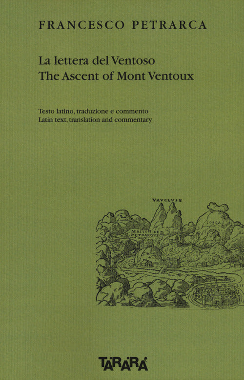 Cover of lettera del Ventoso-The ascent of Mont Ventoux. Testo latino, traduzione e commento