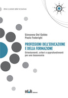 Cover of Professioni dell’educazione e della formazione. Orientamenti, criteri e approfondimenti per una tassonomia