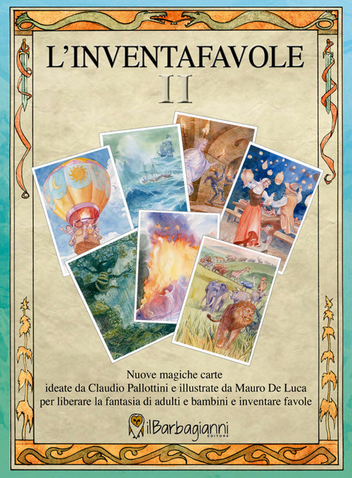 Cover of inventafavole. Con carte. Ediz. italiana, inglese, tedesca e spagnola