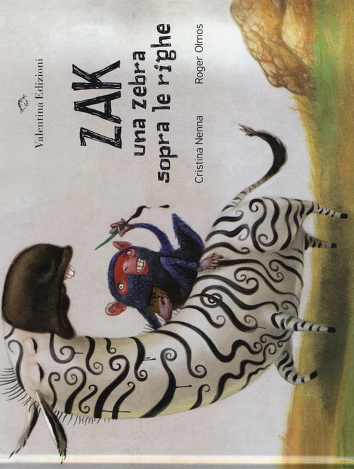 Cover of Zak. Una zebra sopra le righe