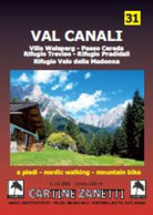 Cover of Cavalese e dintorni 1:30.000 a piedi, nordic walking, mountain bike