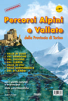 Cover of Cartoguida: percorsi alpini e vallate della provincia di Torino