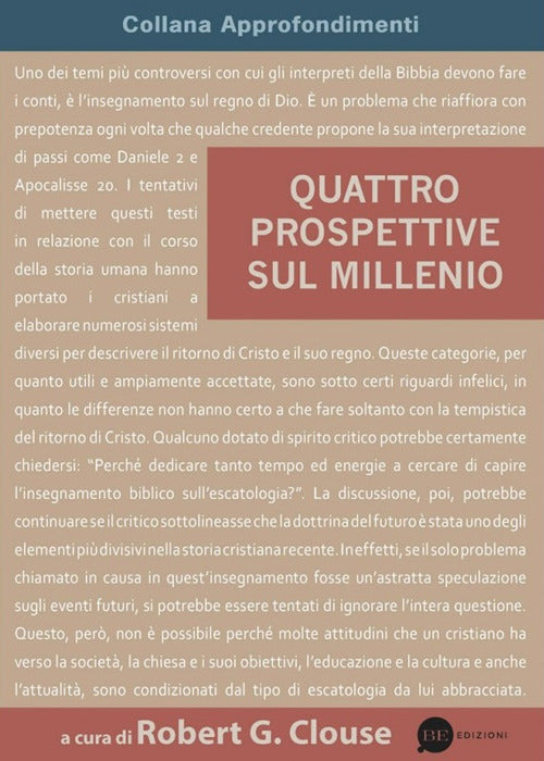 Cover of Quattro prospettive sul millennio