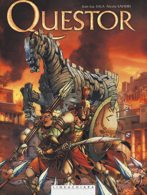 Cover of Ménage a Troia. Questor