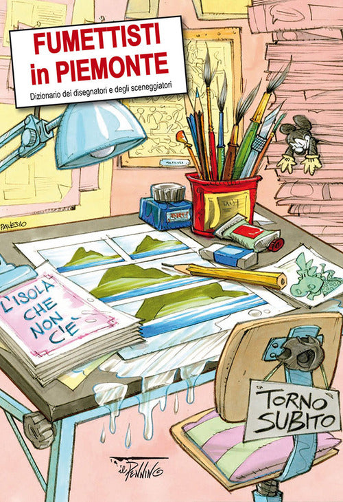 Cover of Fumettisti in Piemonte. Dizionario dei disegnatori e degli sceneggiatori