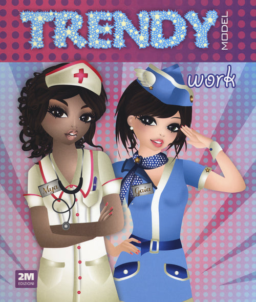 Cover of Trendy model work. Con adesivi