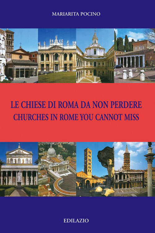 Cover of chiese di Roma da non perdere-Churches in Rome you cannot miss