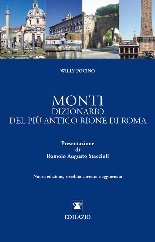 Cover of Monti. Dizionario del più antico rione di Roma