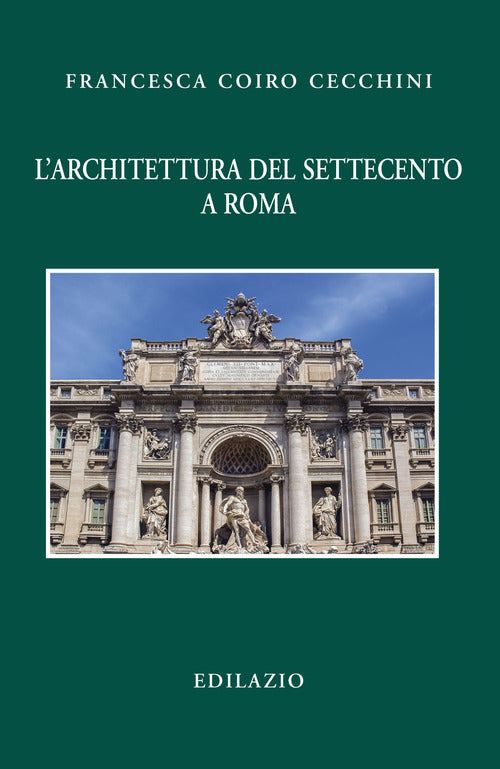 Cover of architettura del Settecento a Roma