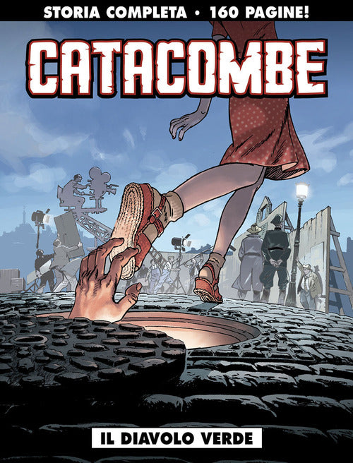 Cover of diavolo verde. Catacombe