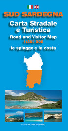 Cover of Sud Sardegna. Carta stradale e turistica. Le spiagge e la costa 1:300.000