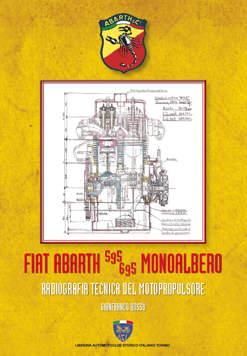 Cover of Fiat Abarth 595/695 monoalbero. Radiografia del motopropulsore