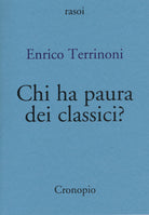 Cover of Chi ha paura dei classici?