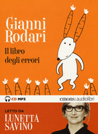 Cover of libro degli errori letto da Lunetta Savino. Audiolibro. CD Audio formato MP3. Audiolibro. CD Audio formato MP3