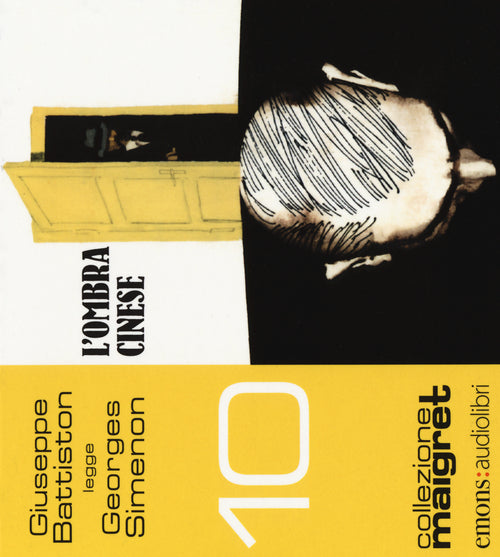 Cover of ombra cinese letto da Giuseppe Battiston. Audiolibro. CD Audio formato MP3