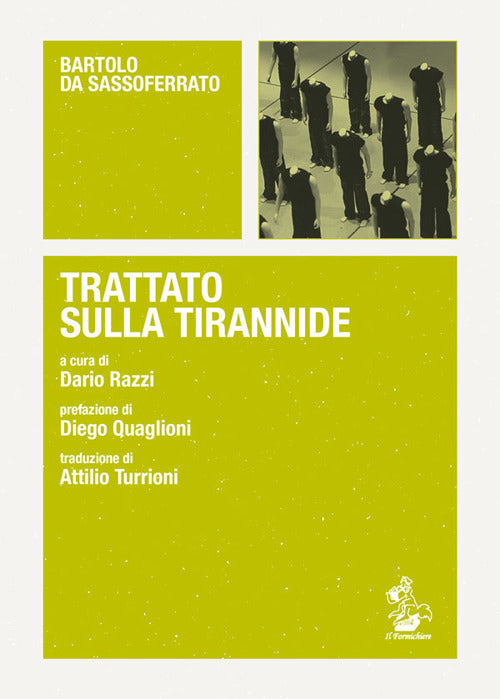 Cover of Trattato sulla tirannide. Testo latino a fronte