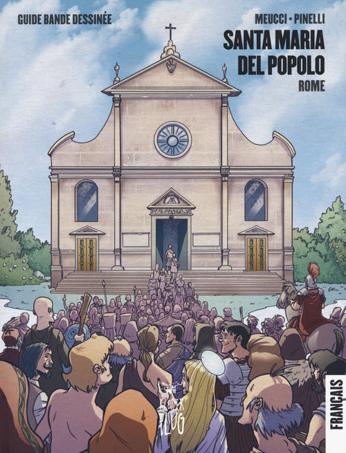 Cover of Santa Maria del Popolo. Roma. Guida a fumetti. Ediz. francese