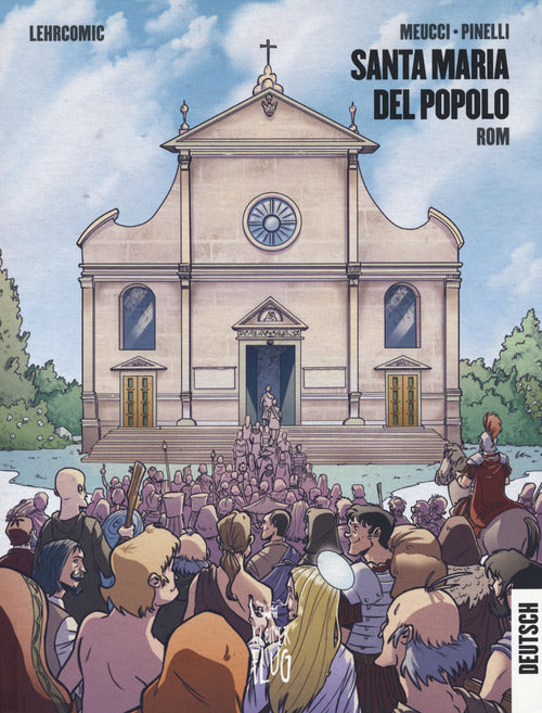 Cover of Santa Maria del Popolo. Roma. Guida a fumetti. Ediz. tedesca