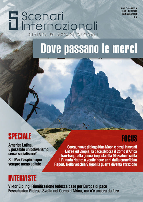 Cover of Scenari internazionali. Rivista di affari globali