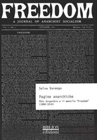 Cover of Pagine anarchiche. Petr Kropotkin e il mensile «Freedom» (1886-1914)