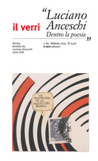 Il Verri. Vol. 84: Luciano Anceschi. Dentro la poesia