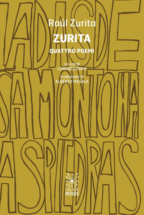 Cover of Zurita. Quattro poemi. Testo spagnolo a fronte