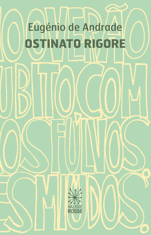 Cover of Ostinato rigore. Testo portoghese a fronte