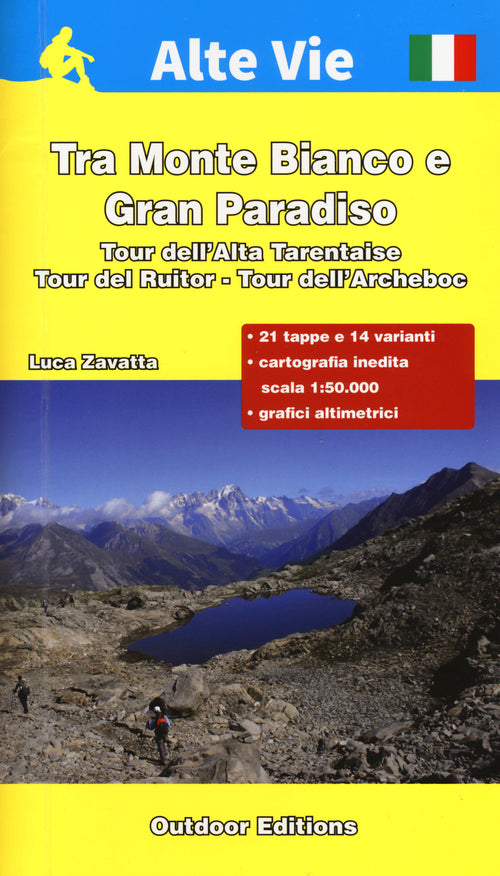 Cover of Tra monte Bianto e Gran Paradiso. Tour dell'Alta Tarentaise, tour del Ruitor, tour dell'Archeboc