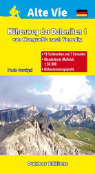 Cover of Hohenweg der Dolomiten 1. Von Monguelfo nach Venedig