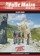 Cover of Valle Maira 1:25000 MTB Mountain Bike. 30 MTB tours