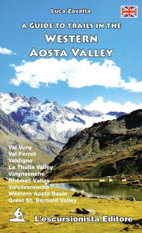 Cover of guide to trails in the western Aosta Valley