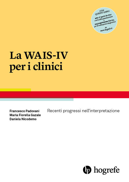 Cover of WAIS-IV per i clinici. Recenti progressi nell'interpretazione
