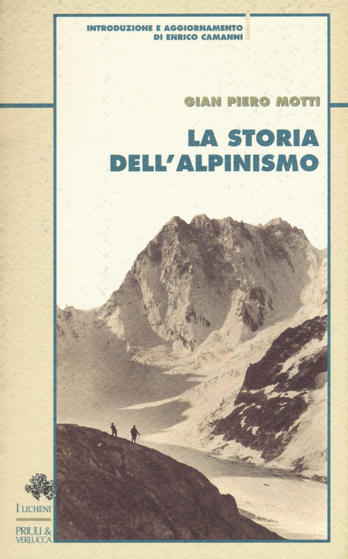 Cover of storia dell'alpinismo
