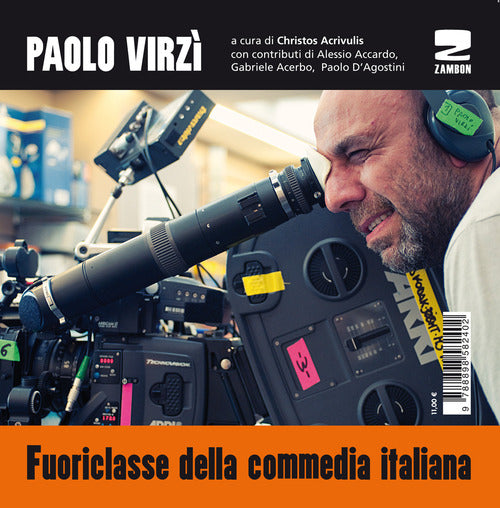 Cover of Paolo Virzì. Fuoriclasse della commedia italiana