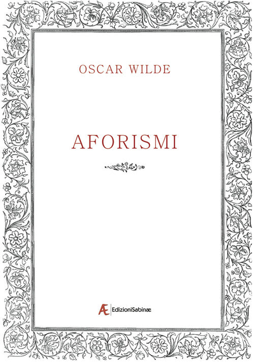 Cover of Aforismi