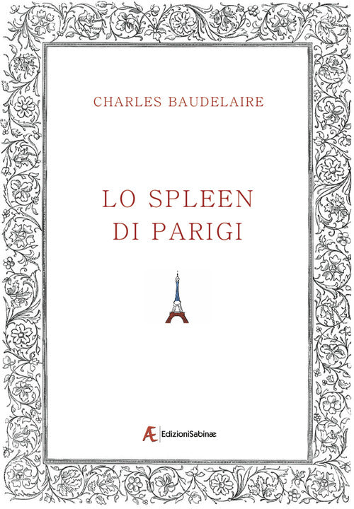 Cover of spleen di Parigi