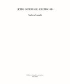 Cover of Letto imperiale: Eremo 1814. Ediz. italiana e tedesca