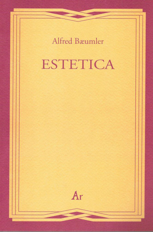 Cover of Estetica