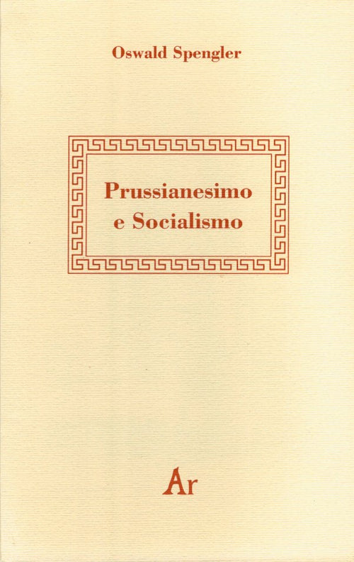 Cover of Prussianesimo e socialismo