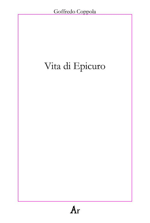 Cover of Vita di Epicuro