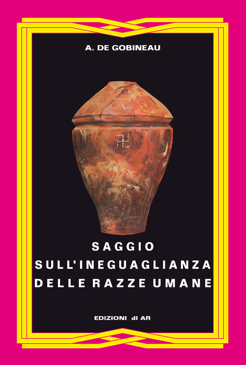 Cover of Saggio sull'ineguaglianza delle razze umane