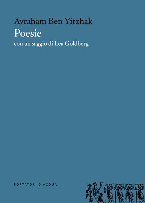 Cover of Poesie. Ediz. ebraica e italiana
