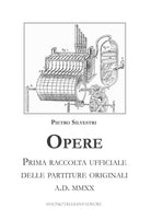 Cover of Opere. Prima raccolta ufficiale delle partiture originali