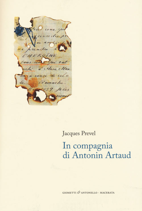 Cover of In compagnia di Antonin Artaud