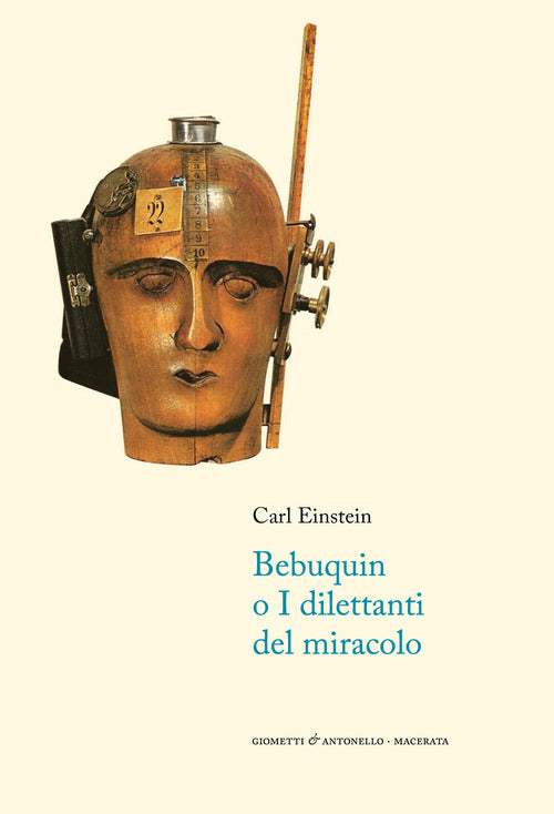 Cover of Bebuquin, o i dilettanti del miracolo. Testo tedesco a fronte