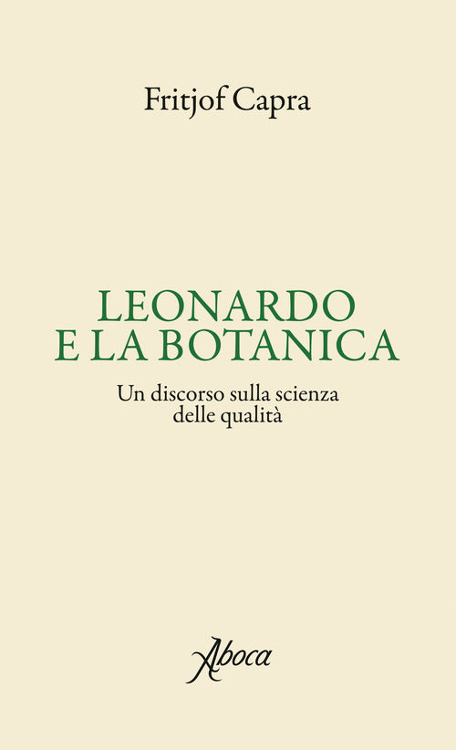 Cover of Leonardo e la botanica. Un discorso sulla scienza delle qualità