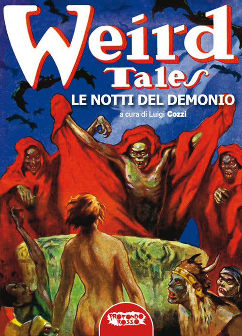 Cover of notti del demonio. Weird Tales